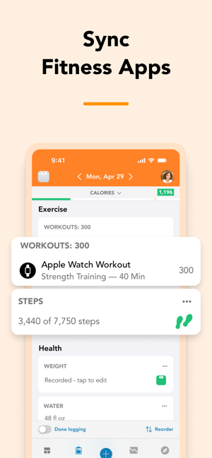 ‎Lose It! – Calorie Counter Screenshot