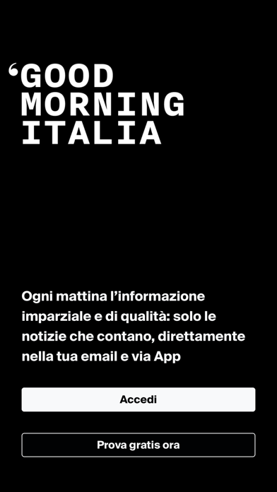 Good Morning Italia Screenshot