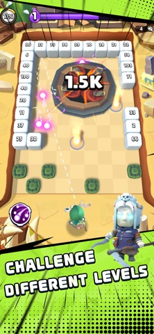 Crazy Bricks Destroyer iPhone screenshot