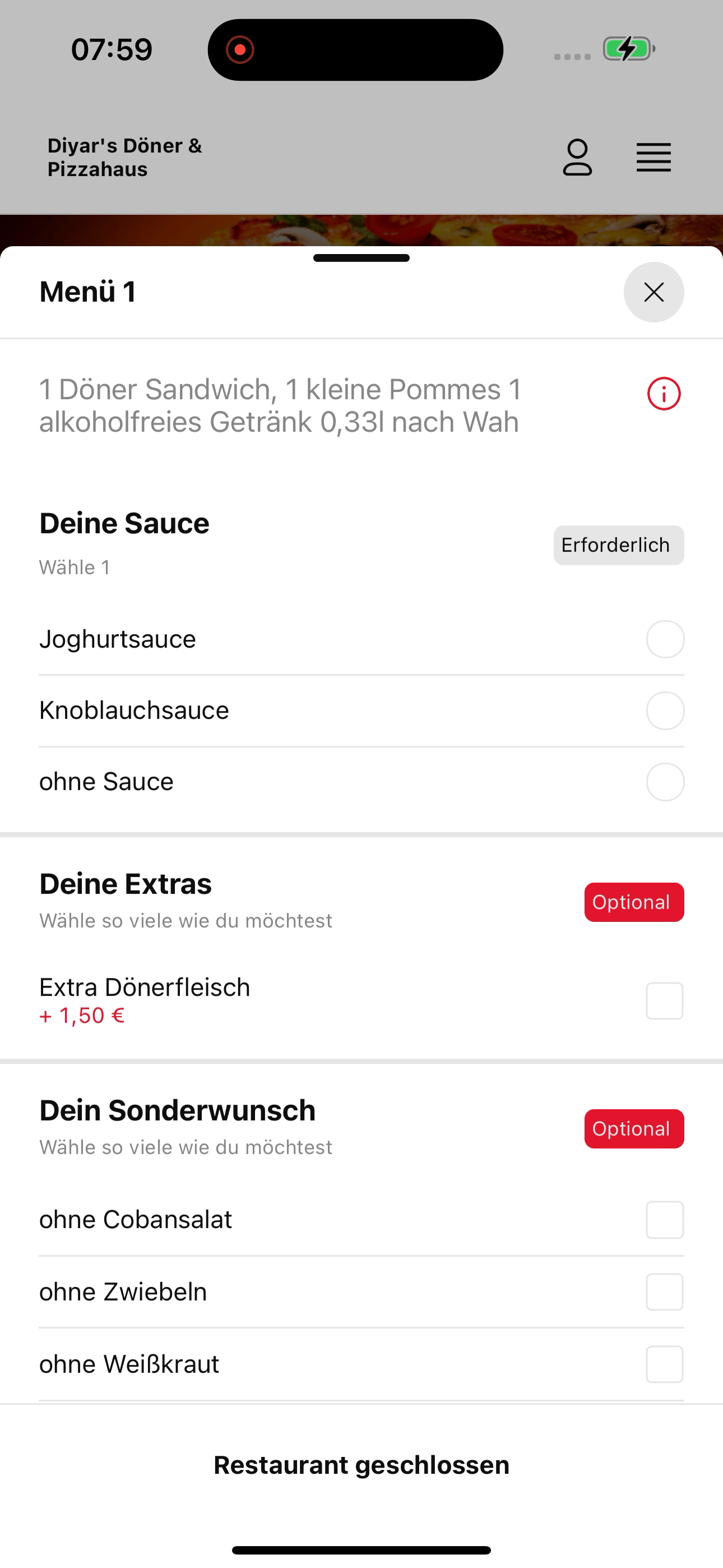 Diyar's Döner & Pizzahaus screenshot 8