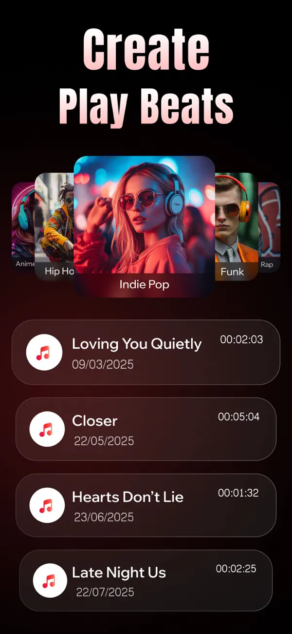 Screenshot #3 pour AI Rap Song Maker - Rap Music
