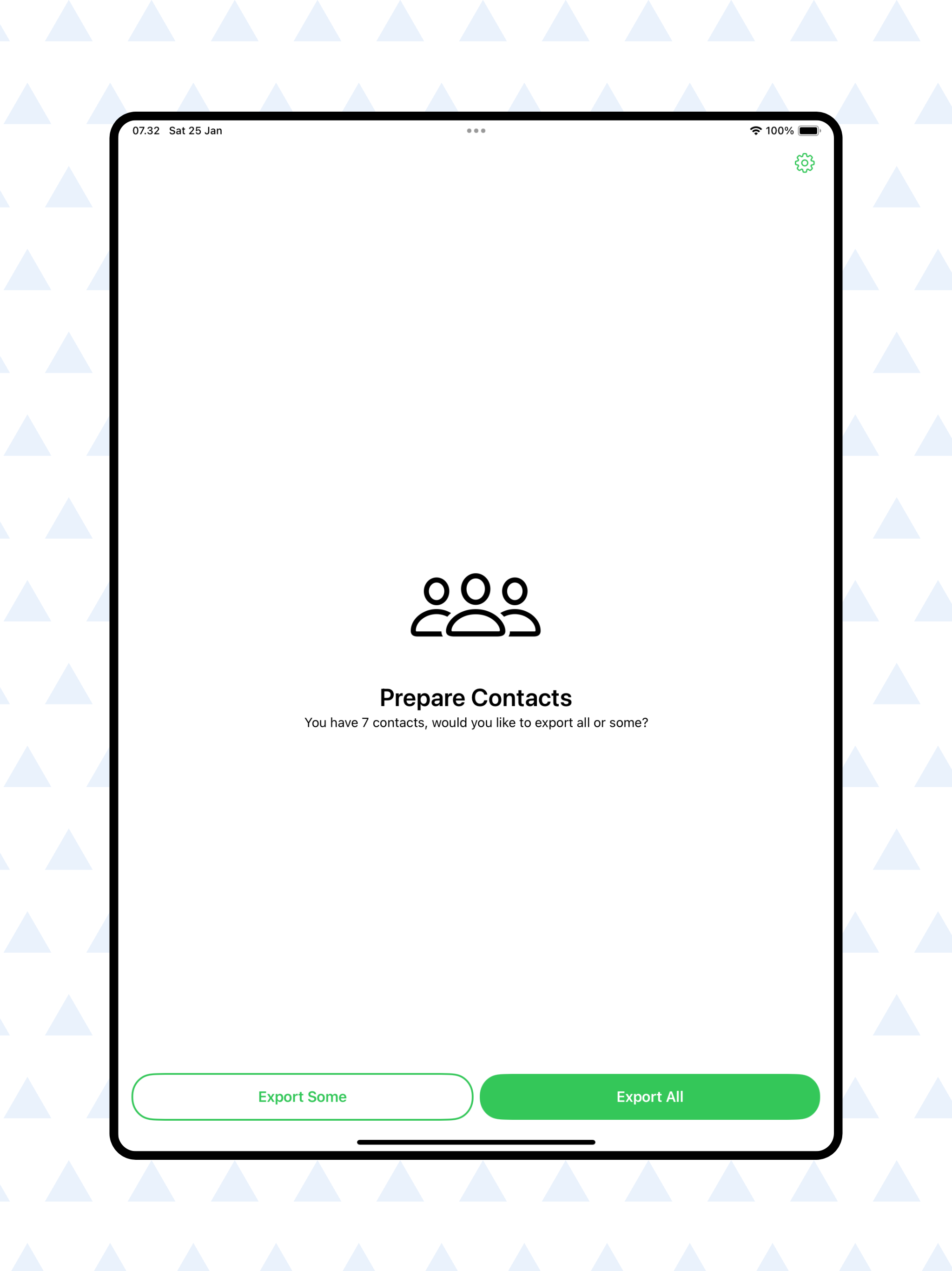 Contact Exporter - Excel & PDF screenshot 6