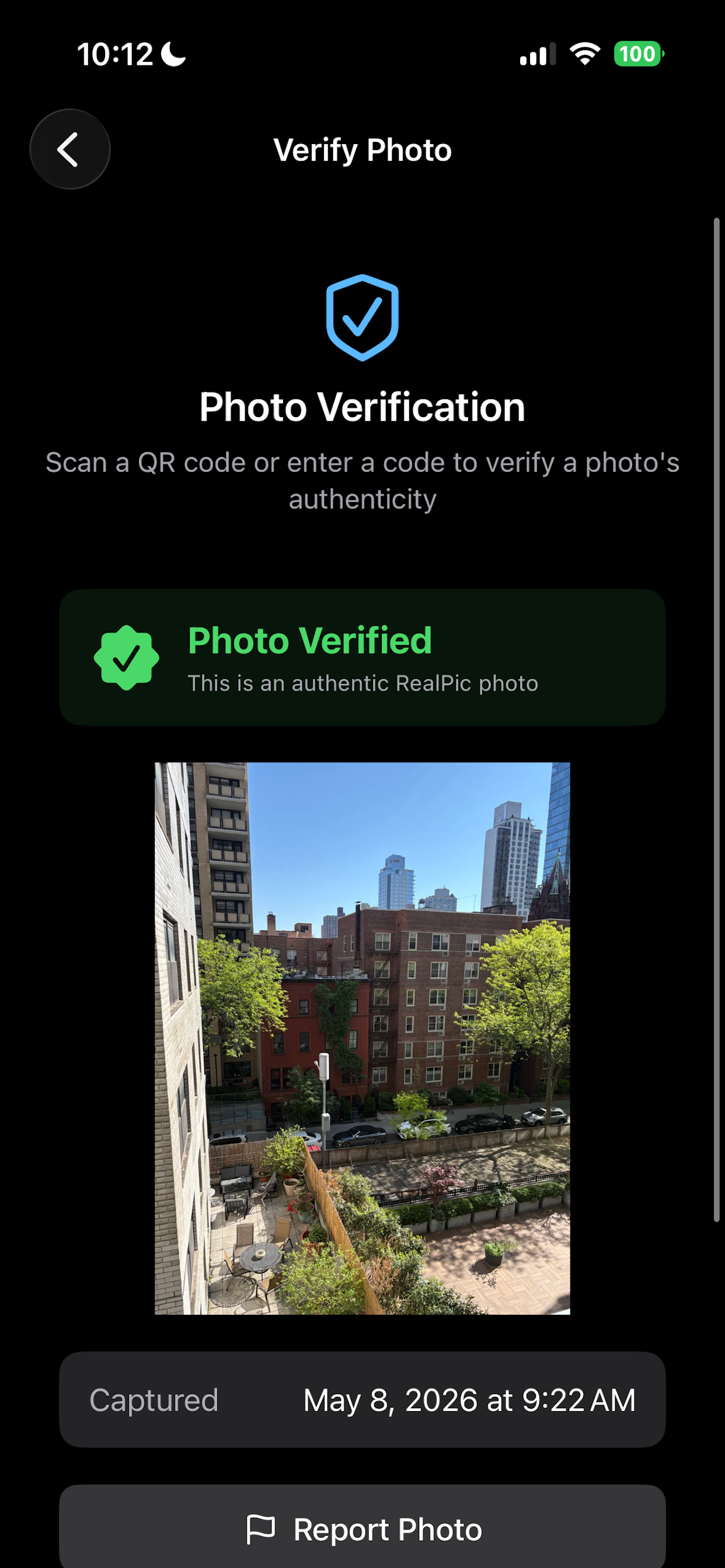 RealPic Secure Photos