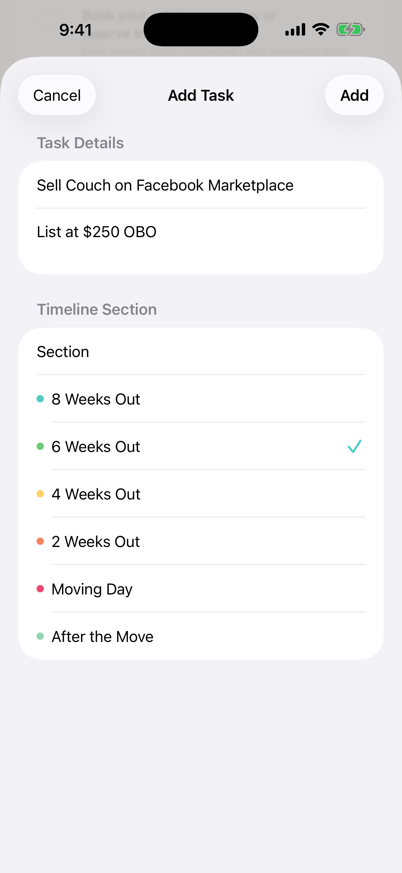 Home Stretch: Moving Checklist