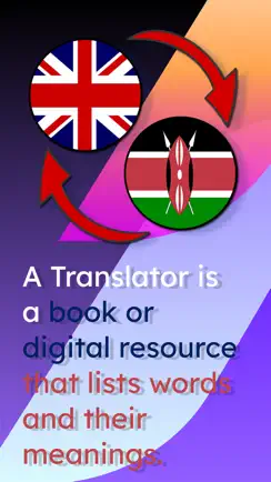 English Swahili Translator iPhone image 1