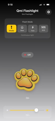 Qmi Flashlight screenshot