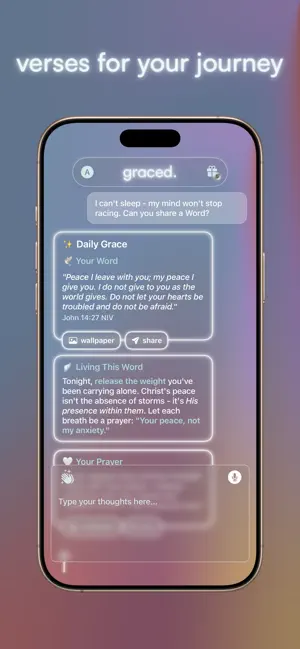 christian ai journal - graced. screenshot 1