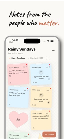 Friemind — Close Friends Notes Screenshot 1 of 5
