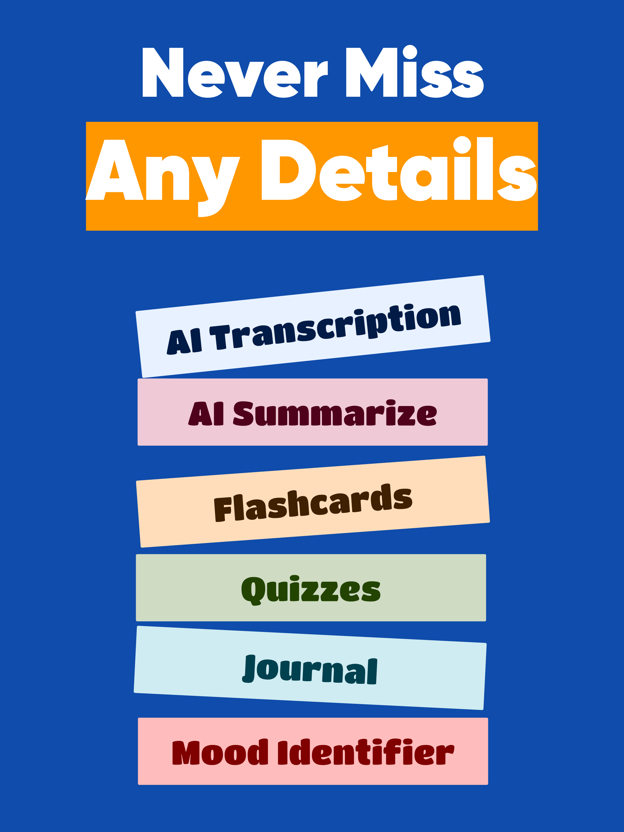 AI Lecture Note Taker: STUDYY screenshot 12