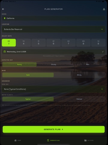 PatternLab - Smart Fishing App iPad screenshot