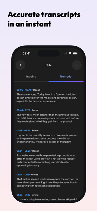 Nami: AI Voice Notes Screenshot 4 of 7