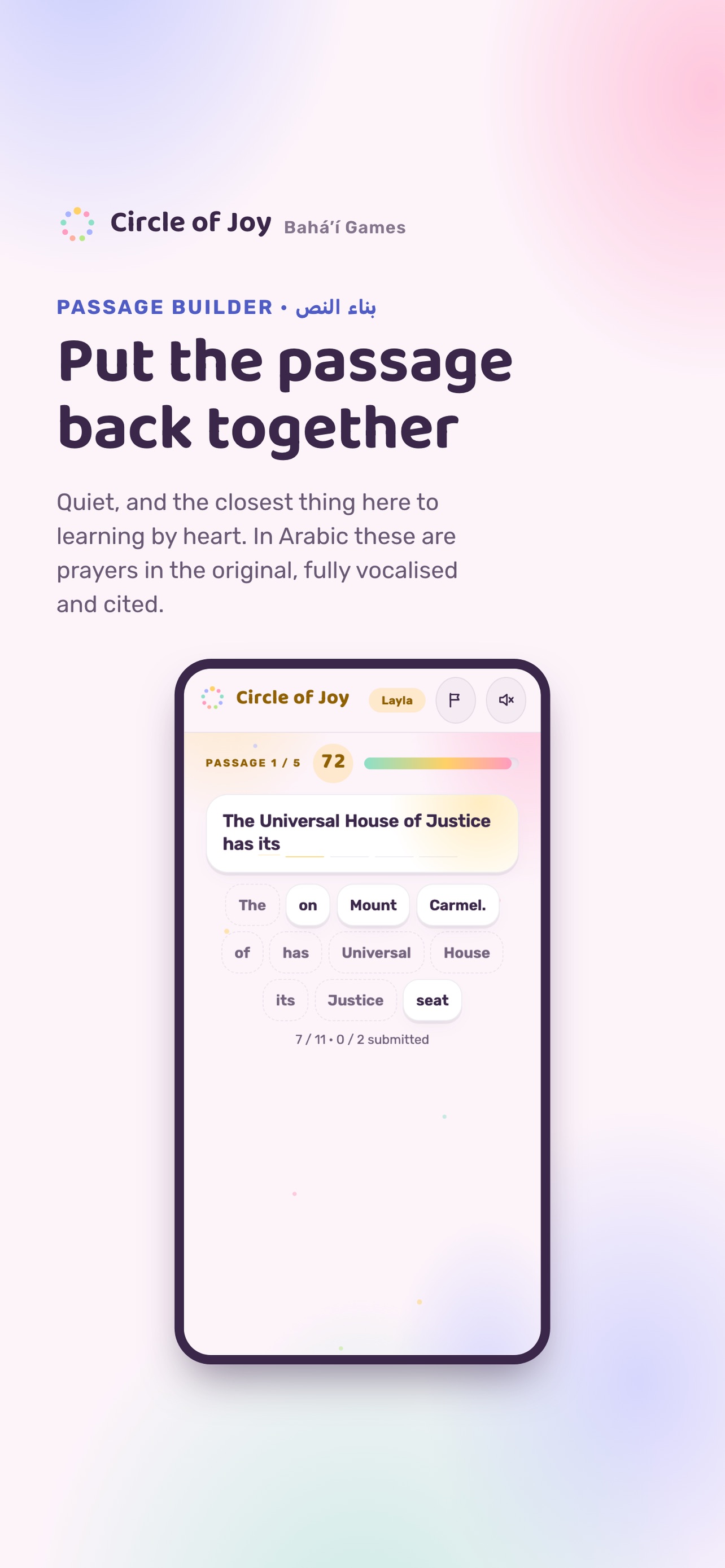 Screenshot 6 of Circle of Joy — Bahá'í Games