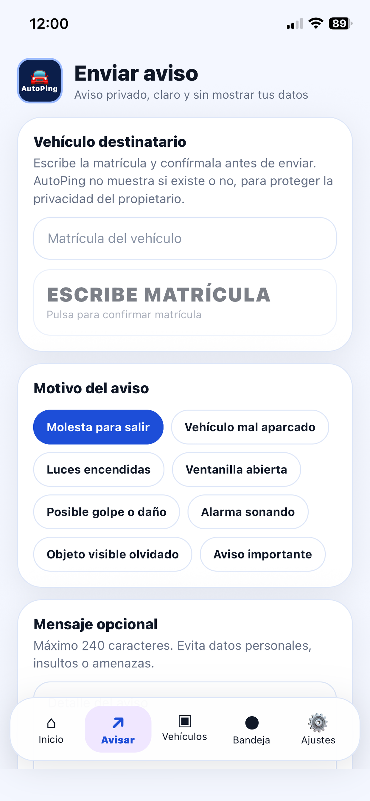 AutoPing Avisos screenshot 4