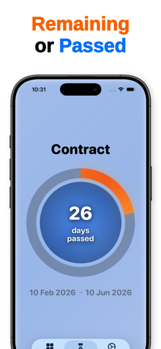 Countdown & Progress: TimeFeel Screenshot 2 of 6