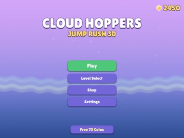 Cloud Hoppers: Jump Rush 3D iPad screenshot