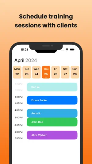The Coach: gym workout log screenshot 2