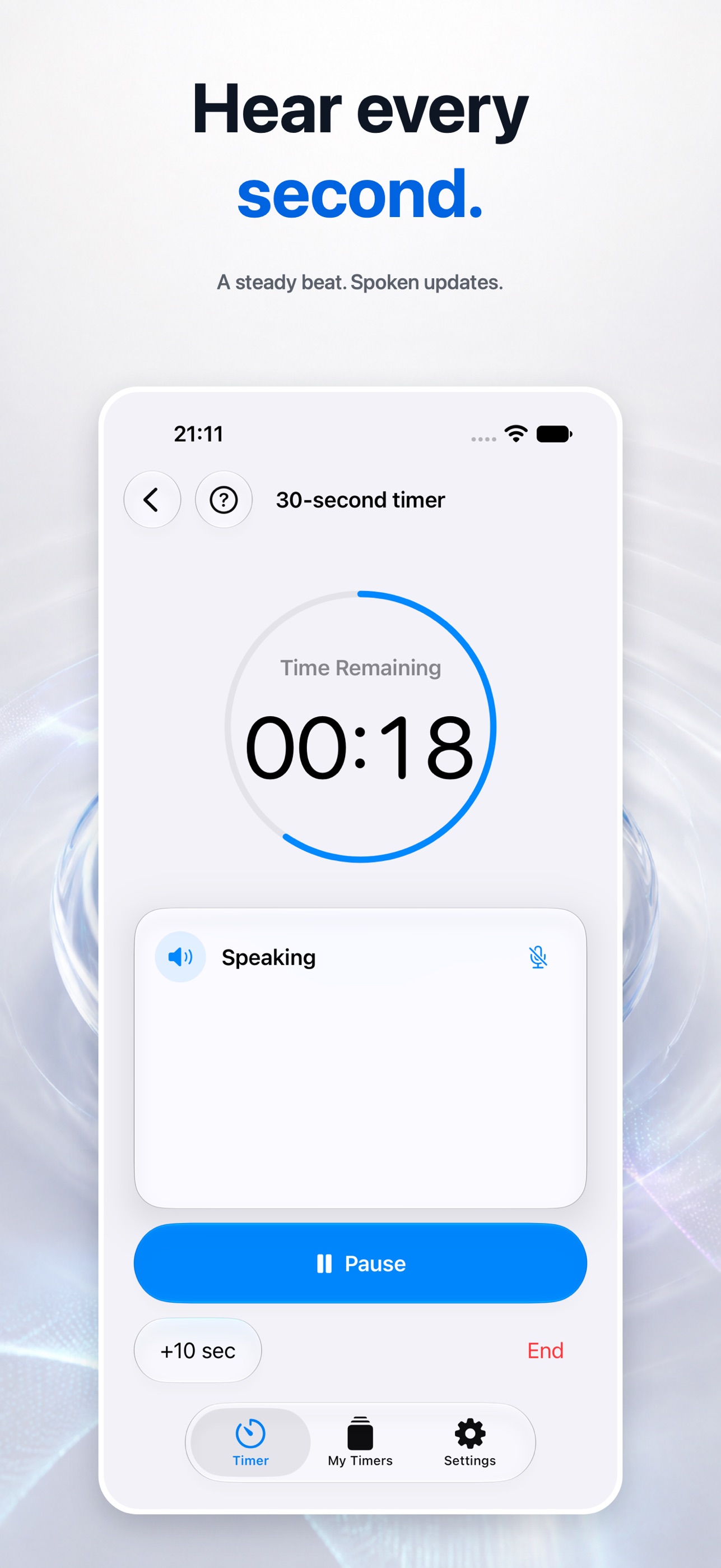 Screenshot 2 of Koe Timer - Voice Control