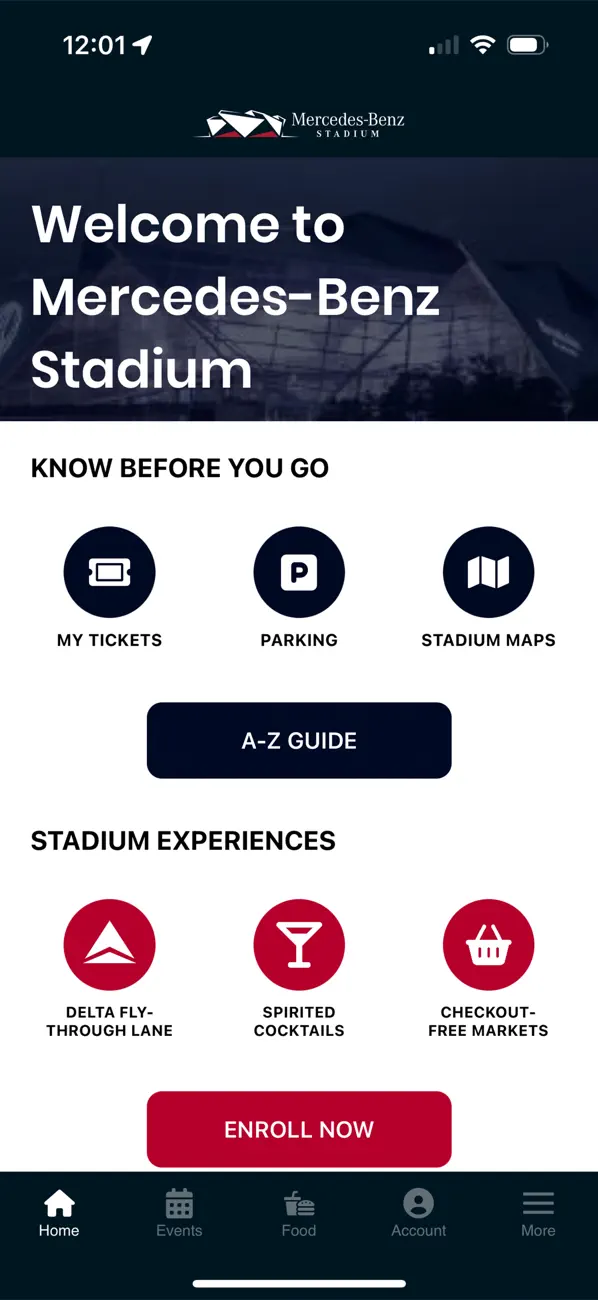 Screenshot #1 pour Mercedes-Benz Stadium