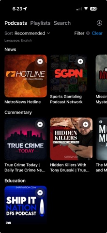 DailyPod screenshot