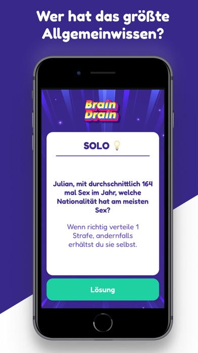 Brain Drain - Partyspiel Screenshot