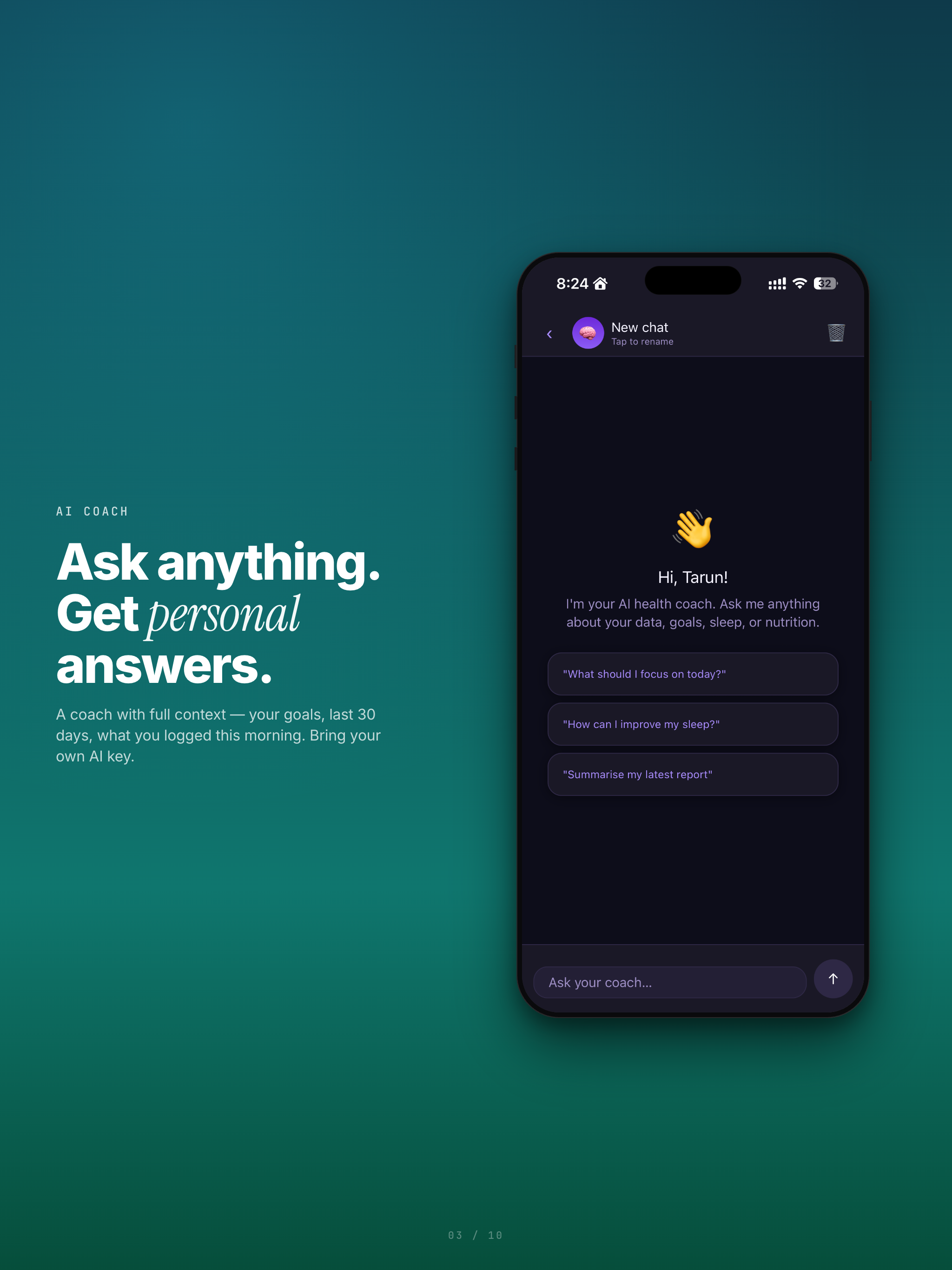HealthPilot: AI Health Coach