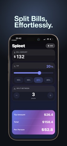 Spleet App screenshot