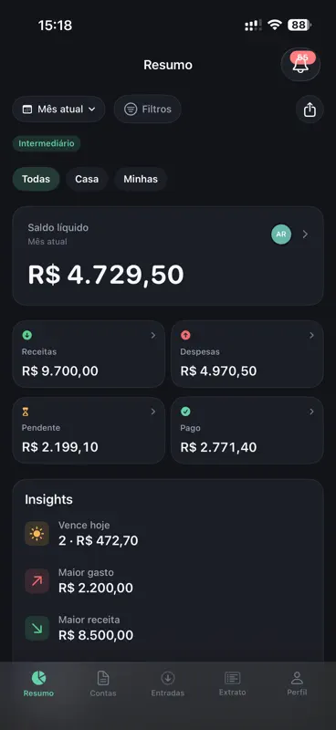 ContasCasal screenshot 2 of 10