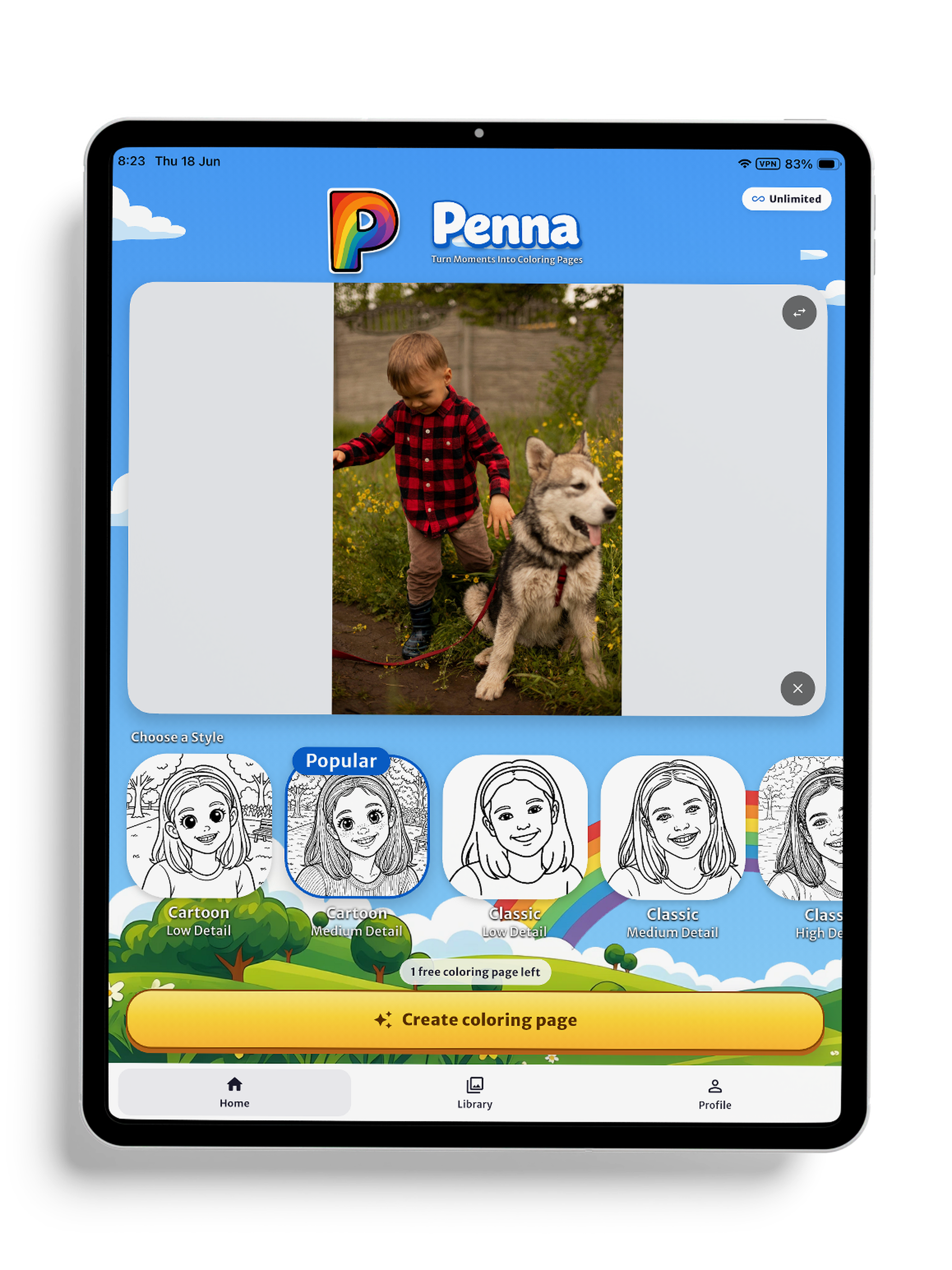 Penna: Coloring Pictures screenshot 9