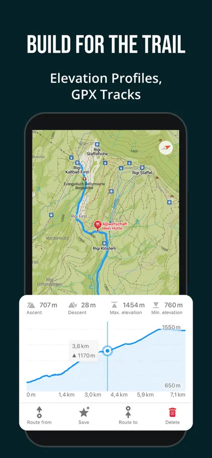 Organic Maps, App Store screenshot 2