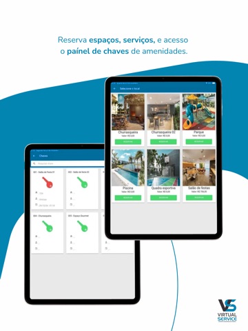 Virtual Service iPad screenshot