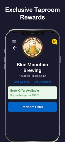 US Brew Passport iPhone screenshot