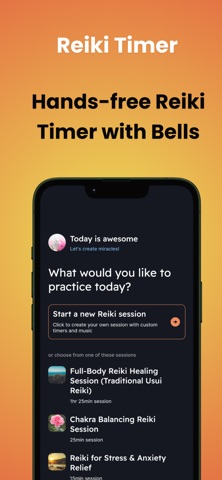Reiki Assist Timer screenshot