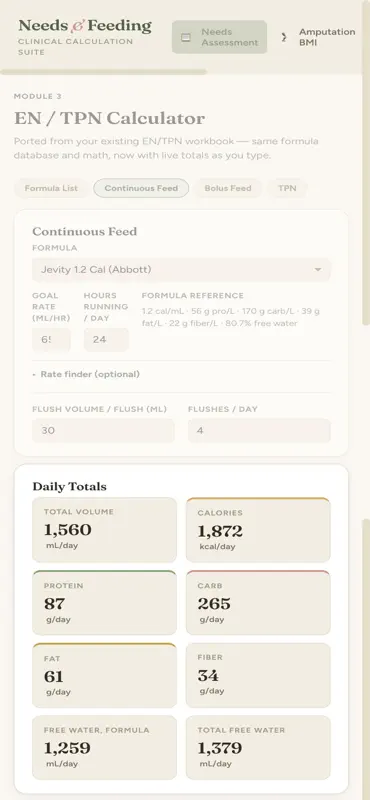 Needs & Feeding screenshot 3 of 3
