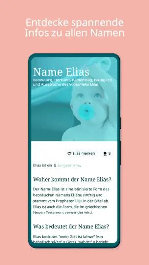 Screenshot von CharliesNames auf dem iPhone 7