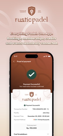 Rustic Padel iPhone screenshot 7
