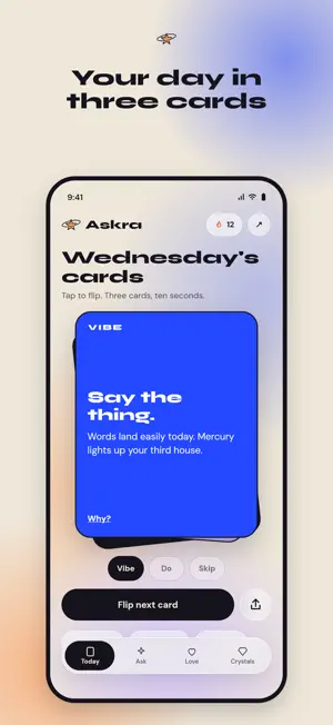 Askra: Astrology & Decisions screenshot 1