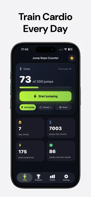 Jump Rope Counter — Cardio screenshot 2