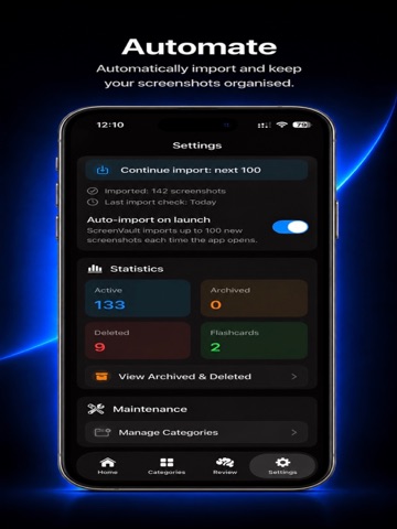 ScreenVault iPad screenshot