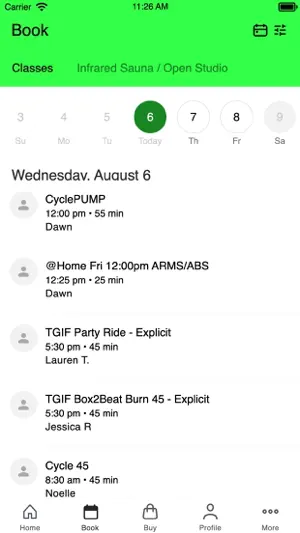 CycleYOU Lexington screenshot 2
