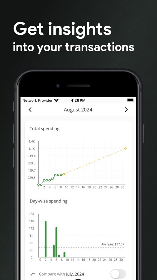 #5. Daily Expense Tracker App (iOS) Podle: Amit Mohan
