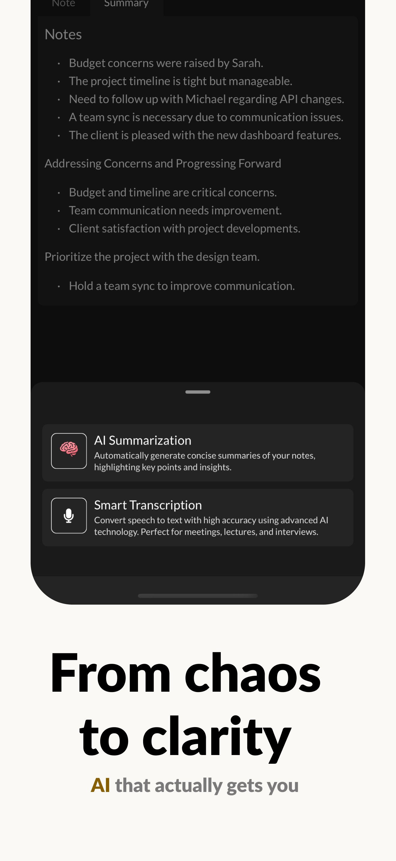 UltraNotes – AI Notes