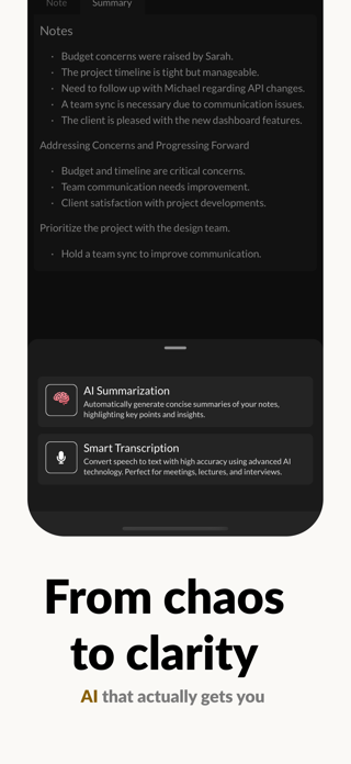 UltraNotes – AI Notes Screenshot 3 of 4