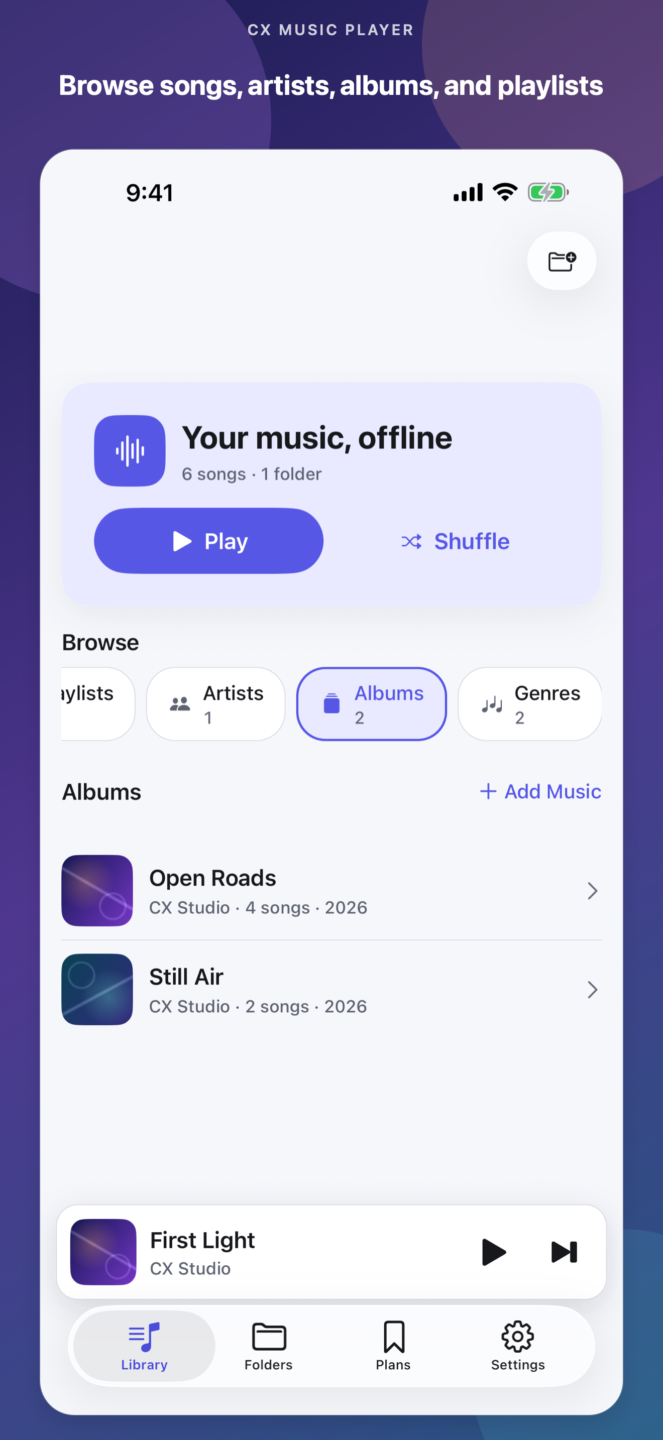 CX Music Player screenshot 5