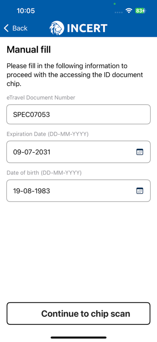 VisoGo (eID document reader) Screenshot 4 of 7