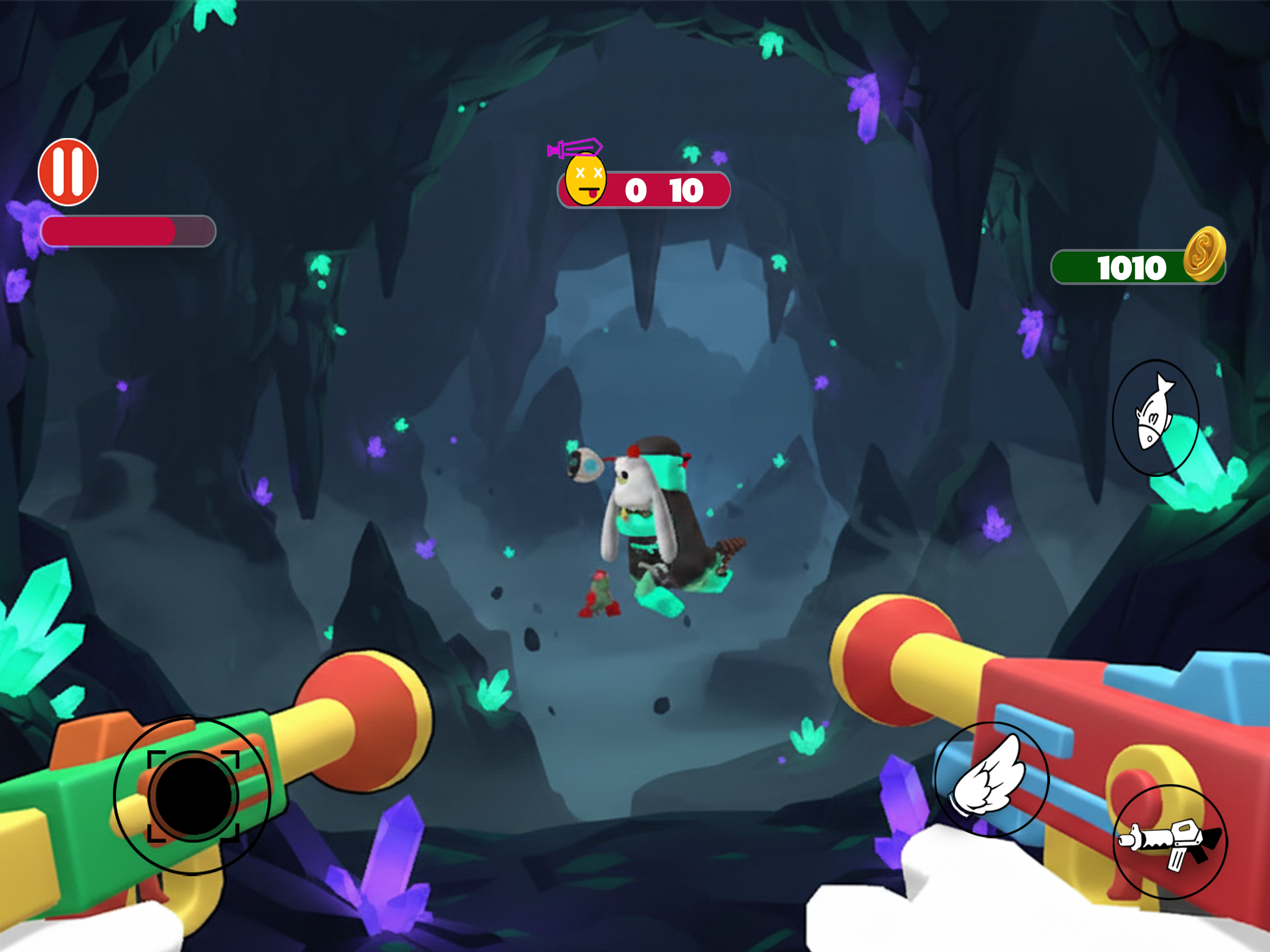 Cage Fight Zombies Chickens 3d screenshot 8