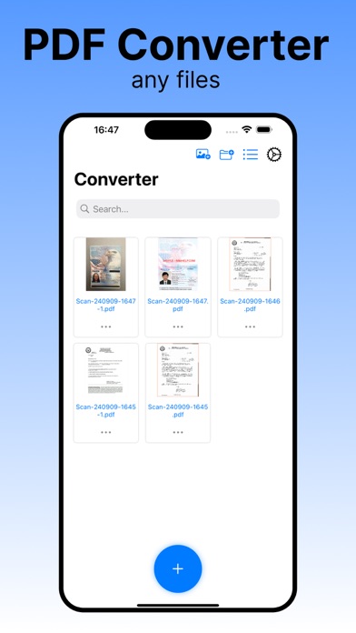 PDF Converter: Scan to PDF Screenshot