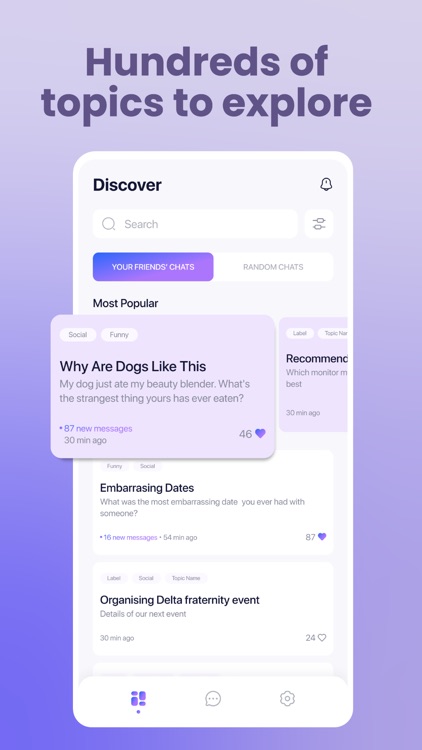 Nosy - Social Media Chat Room screenshot-4