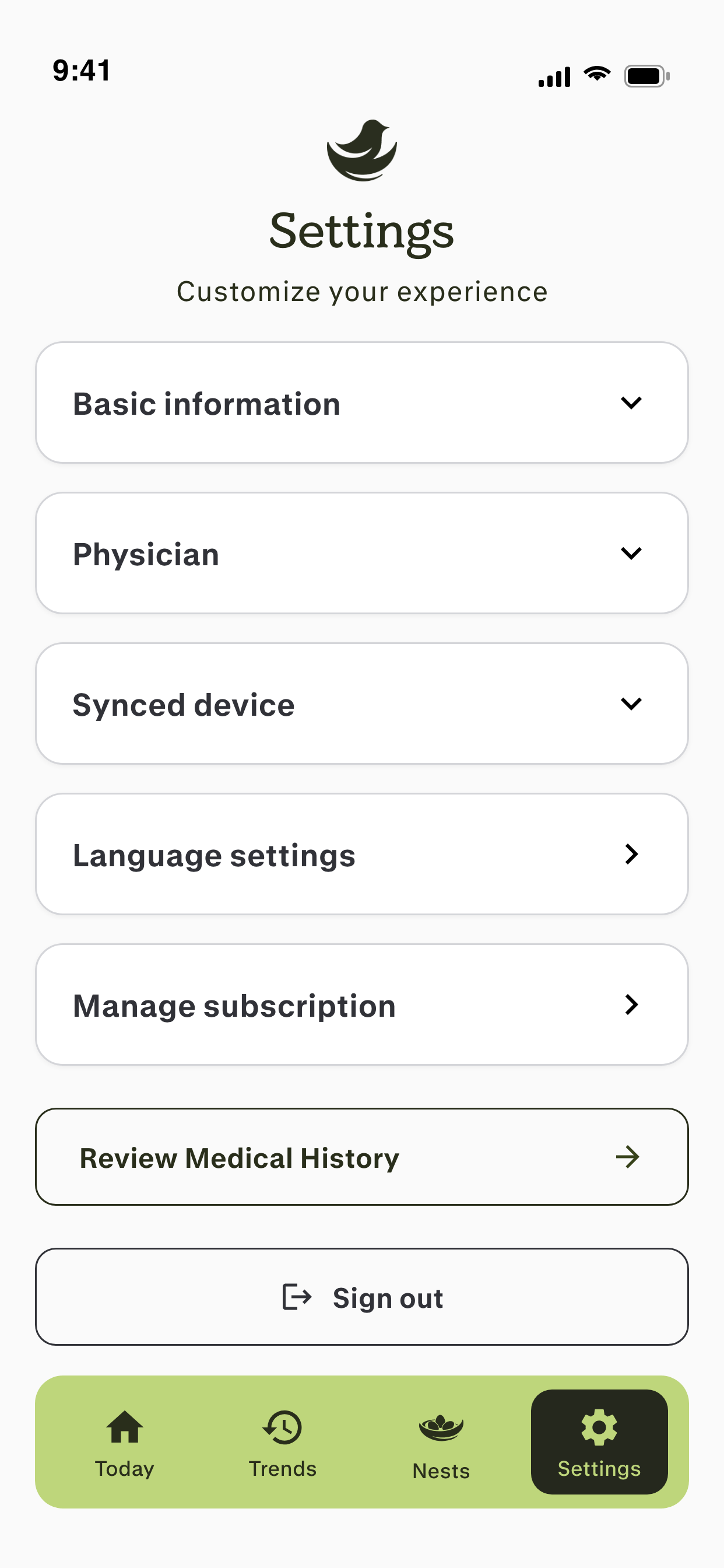 Wellnest: Health Monitoring screenshot 4