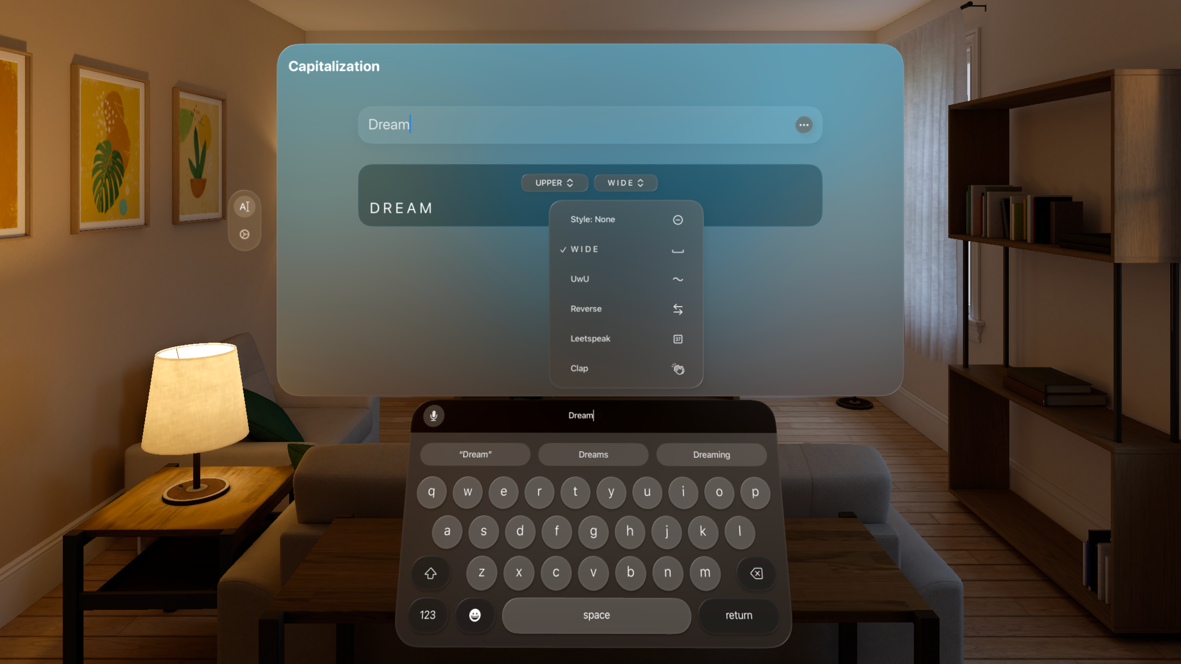 No Cap: Text Editor