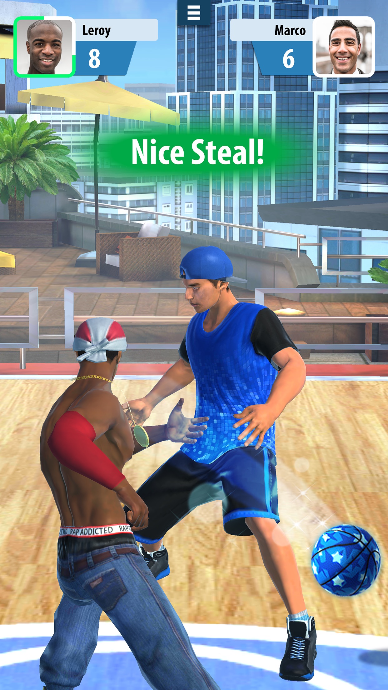 Basketball Stars™: Multiplayer screenshot 2